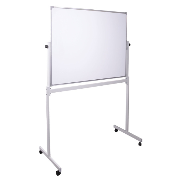 Доска повортная магнитно-маркерная 90х120см, 2-сторонняя, STAFF ECO