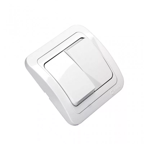 Выключатель 2-кл скрытой проводки