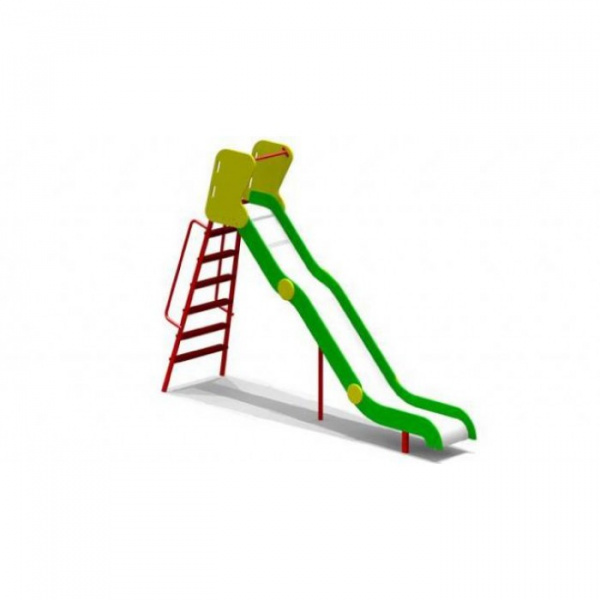 Горка 4205, возрастная группа: 5-12 лет, Материал: Влагостойкая фанера, Габаритные размеры: 4000х101