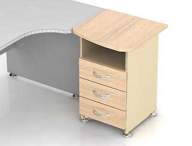 К36 Модерн (М22+М36+М20) Тумба приставная правая 500х600х740