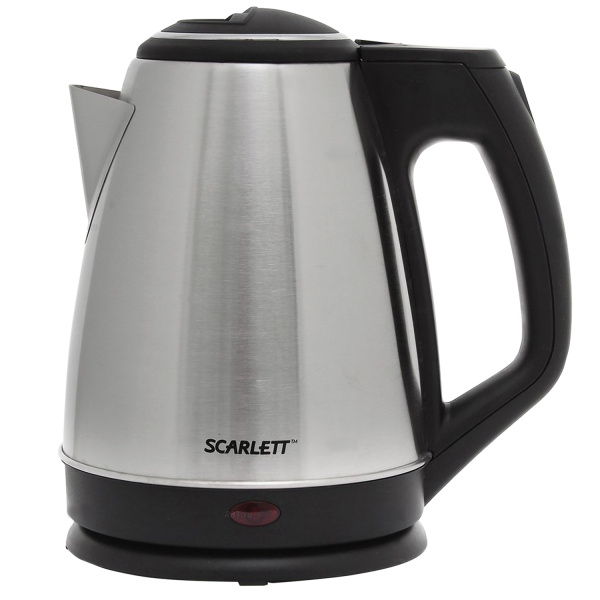 Чайник SCARLETT SC-EK21S25 закрытый нагр.элемент, объем 1,5л, мощность 1350Вт, сталь