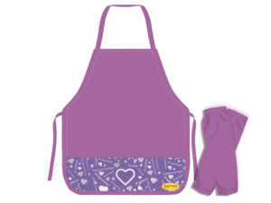 Фартук с нарукавниками ТМ "Лимпопо" "ХЕШТЕГИ" 490/390 арт. LPR0310