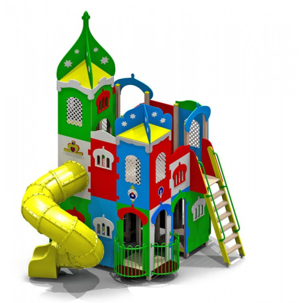 ДИК "Восточная сказка" (6-12 лет) 7200х5000 мм, Н = 6900 мм, Н площадок = 2050 мм