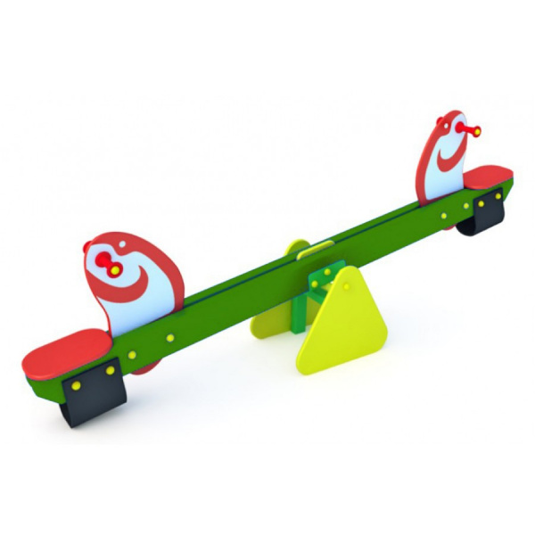 Качалка-балансир одиночные "Краб", 2-7 лет, влагостойкая фанера, общая высота 400мм