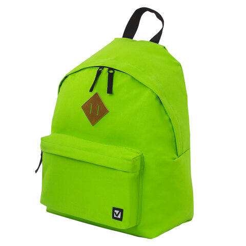 Рюкзак BRAUBERG B-HB1627 ст.класс/студенты/молодежь, сити-формат, Один тон Салатовый,41*32*14,225377 Рюкзак BRAUBERG B-HB1627 ст.класс/студенты/молодежь, сити-формат, Один тон Салатовый,41*32*14,225377