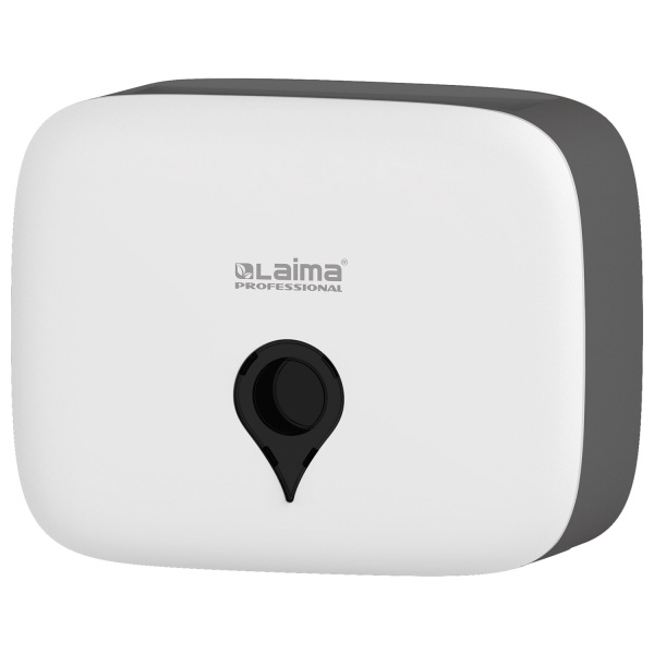 Диспенсер для полотенец ULTRA LAIMA PROFESSIONAL (Система H2), Z-сложения, малый, белый, ABS-пластик