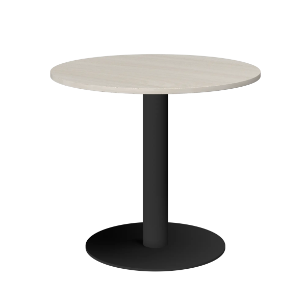 Стол круглый АМ-Д90 ясень шимо/антрацит