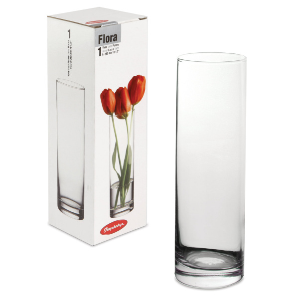 Ваза PASABAHCE "Flora", колба, высота 265 мм, стекло  43767