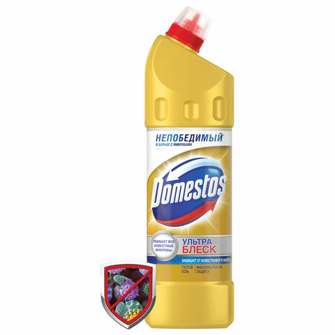 Чистящее средство DOMESTOS (Доместос) 1л "Ультра Блеск", гель
