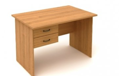 Стол с подвесной тумбой (1202х702х750) (СФ03+ТФ09)