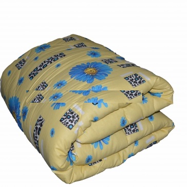 Одеяло 2,0  сп вата швейная/полиэстер, 172*205, ткань полиэстер, наполнитель вата швейная, кант