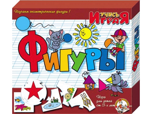 Игра обучающая Учись играя "Фигуры" 00058