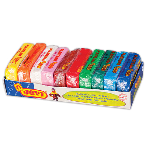 Пластилин JOVI 10 цв., 500 г, 70/10S