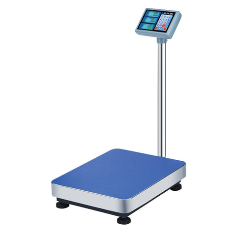 Весы напольные MERCURY M-ER 333ACP-300.100 LED (1-300 кг), дискретность 100 г, платформа 400x500 мм,