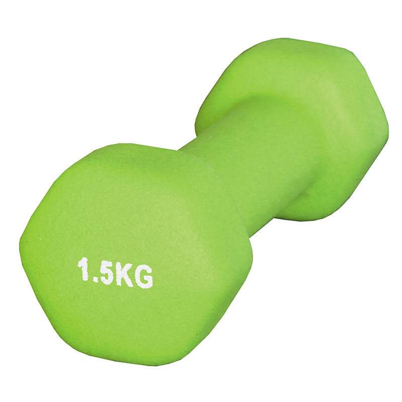 Гантель неопреновая, 1,5 кг