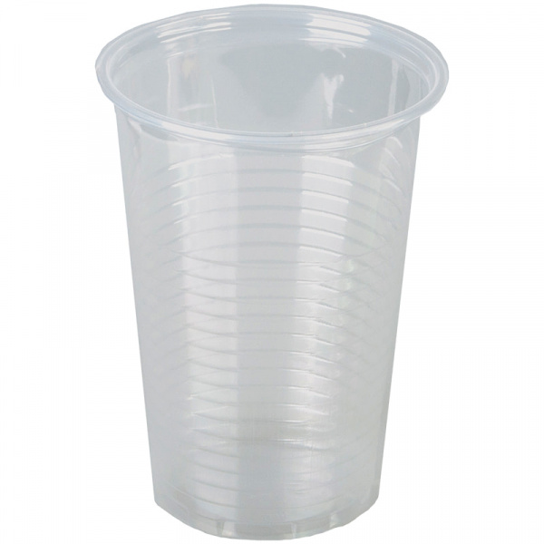 Стаканы одноразовые OfficeClean, эконом, ПП, прозрачные, 200мл, хол/гор, уп. 100шт.