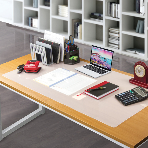 Коврик-подкладка настольный 500х1200 мм, прозрачный матовый, 1,2 мм, BRAUBERG, 237374  Коврик-подкладка настольный 500х1200 мм, прозрачный матовый, 1,2 мм, BRAUBERG, 237374