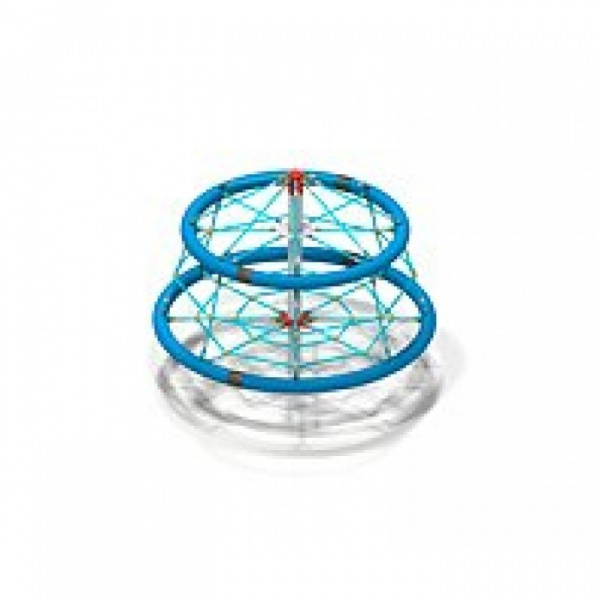 Сетка с вращением, от 6 лет, металл, 2000х2000 мм; Н= 1700 мм