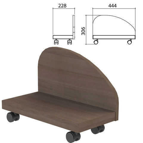 Подставка под системный блок "Приоритет", 228х444х306 мм, лагос, К-929, К-929 лагос 