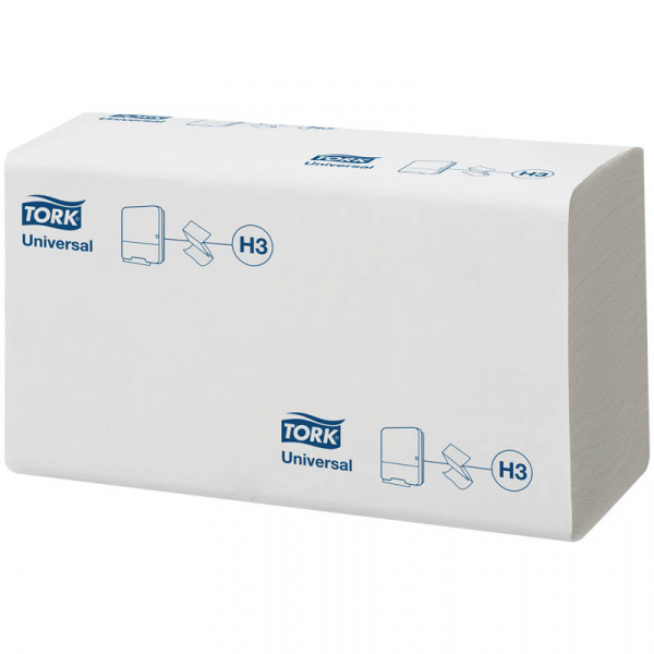 Полотенца бумажные лист. Tork "Universal"(ZZ-сл)(H3) 1 слойн., 250л/пач, 23*23см, белые Полотенца бумажные лист. Tork "Universal"(ZZ-сл)(H3) 1 слойн., 250л/пач, 23*23см, белые