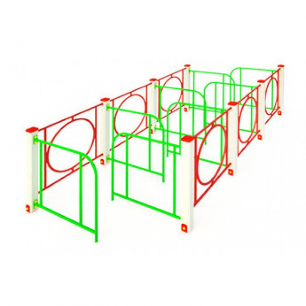 Лабиринт "Зиг-Заг" 4000х1700х900мм