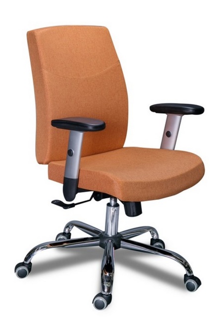 Кресло офисное МГ19 RSJ  ХРОМ