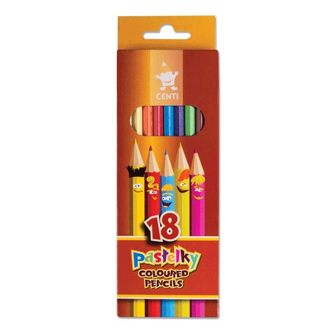 Карандаши цветные KOH-I-NOOR 18цв., грифель 2,65мм, заточенные, карт.упаковка с европодв., 2143/18