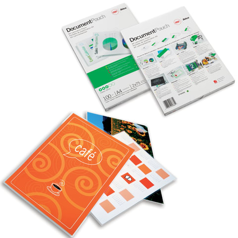 Пленки-заготовки д/ламинир-я GBC(ДжиБиСи, Англия) набор 100шт, А4, 100 мкм, 3740306