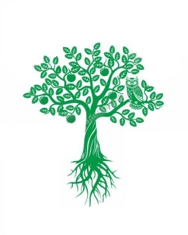 Декоративный элемент "Дерево", 1,7х2м, полистирол 3мм