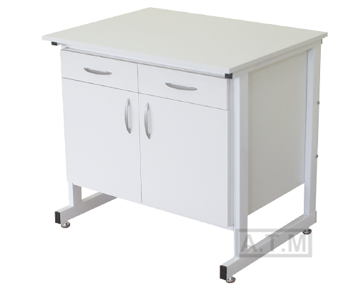 Стол-тумба Т-503, 800х600х850 мм, ЛДСП, химостойкий пластик