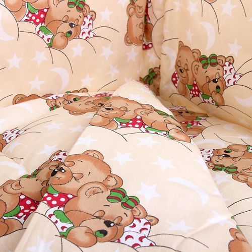 Подушка 60х60 холофайбер, бязь цветная 140 г/м2, кант, пакет, пресс