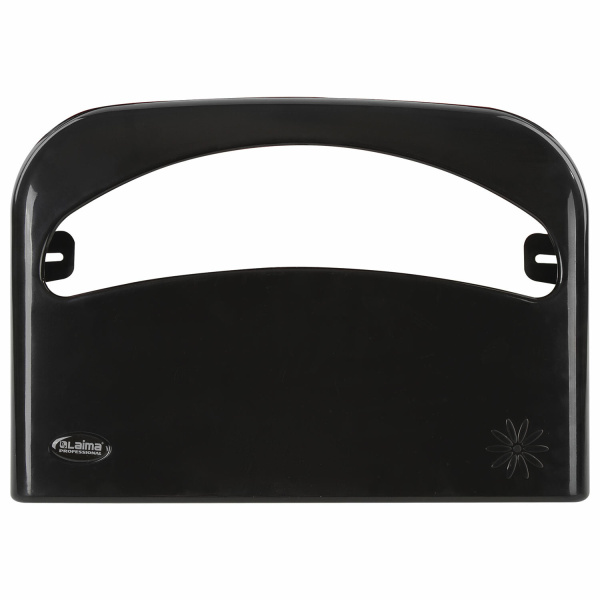 Диспенсер для покрытий на унитаз LAIMA PROFESSIONAL ORIGINAL (V1), 1/2 сложения, черный, 605786 Диспенсер для покрытий на унитаз LAIMA PROFESSIONAL ORIGINAL (V1), 1/2 сложения, черный, 605786