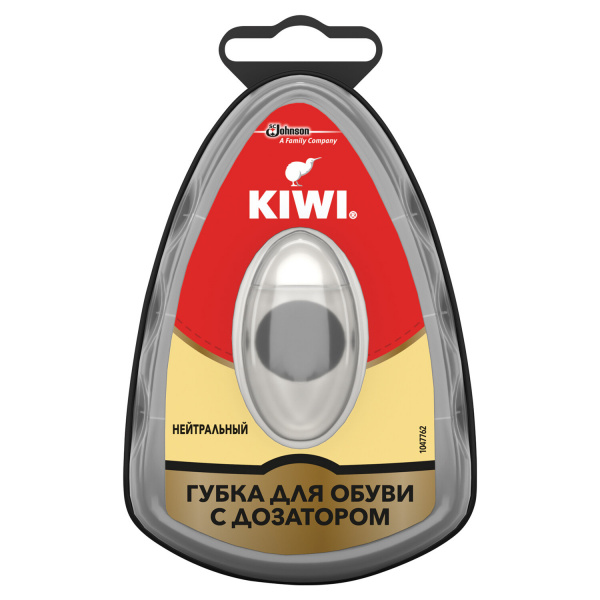 Губка для обуви KIWI EXPRESS SHINE, бесцветный, с дозатором, ш/к 50112