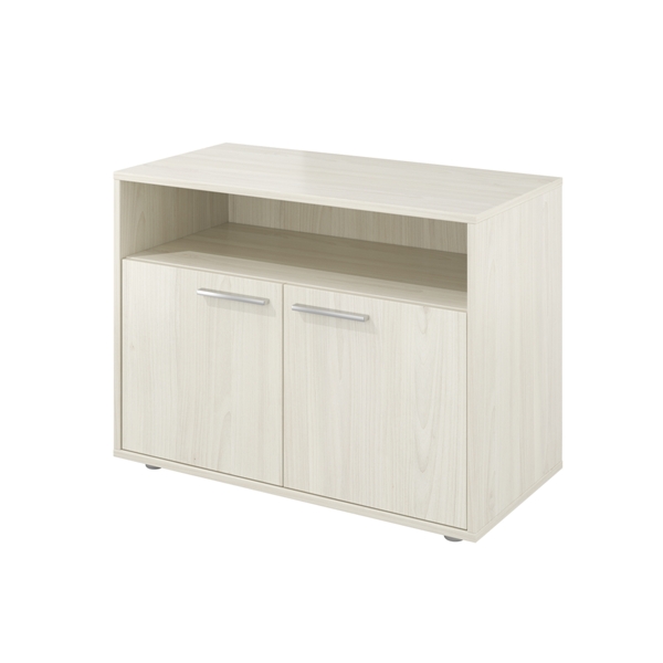 Тумба для оргтехники 900х446х670 ((Скандинавское дерево белое38))																							