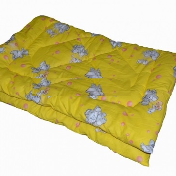 Одеяло 110*140  холлофайбер,  бязь 125г