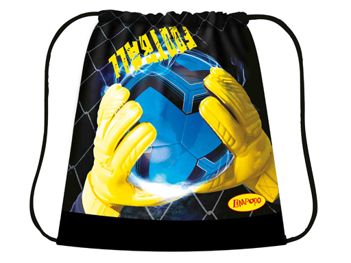 Сумка для сменной обуви  ткань 420/340 ТМ "Лимпопо" "Мяч в воротах" арт. LPR0292