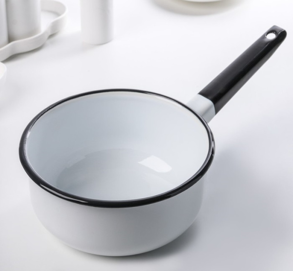 Ковш, 1,5 л, без деколи, цвет белый