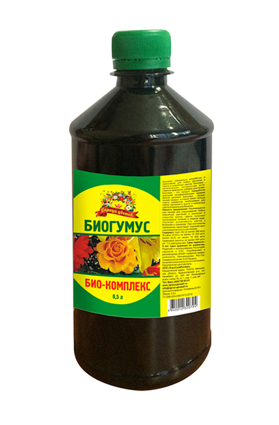 Биогумус "ЦАРИЦА ЦВЕТОВ" Био-комплекс 0,5 л