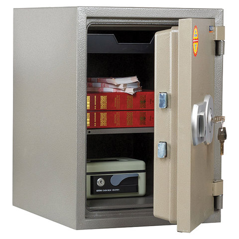 Сейф огнестойкий VALBERG "FRS-49 KL" (в495*ш361*г425мм;44кг), 2 ключевых замка