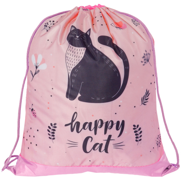 Мешок для обуви 1 отделение ArtSpace "Cat", 340*420мм СДС_31675