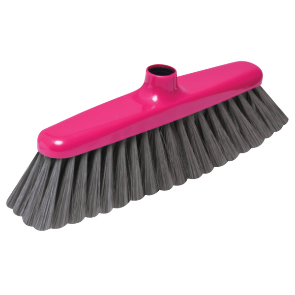 Щетка для уборки, ширина 29см, щетина 7см, пластик, крепление еврорезьба, YORK Elizabeth, 50110