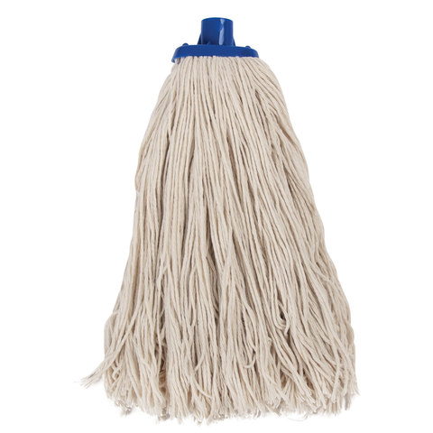 Насадка МОП веревочная для швабры, крепление еврорезьба, хлопок, длина 26 см, 180 г, ОФИСМАГ "Станда