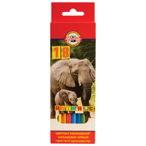 Карандаши цветные KOH-I-NOOR 3553/18