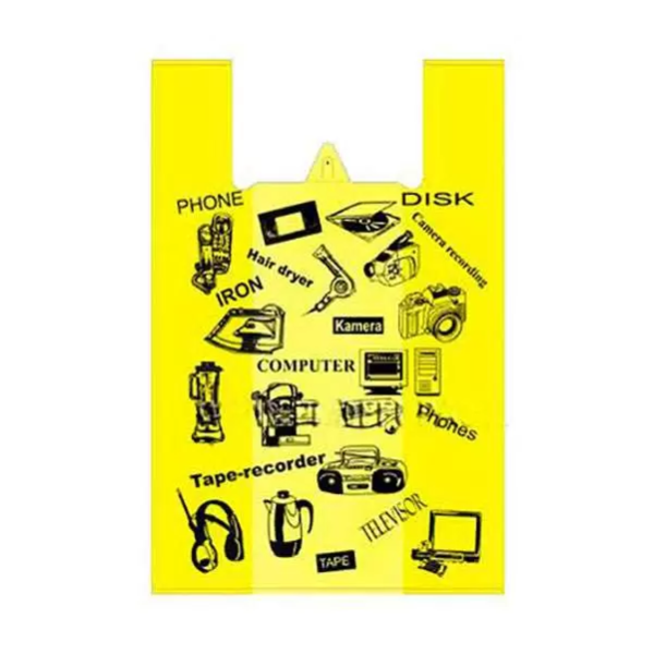 Пакет-майка 43х20х64 17мкм ПНД "Электрон" . Упаковка 50 шт.