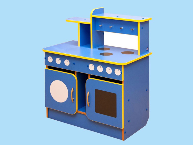 Стол игровой "Кухонька Варенька", Габариты: 936*404*600мм, цвет синий