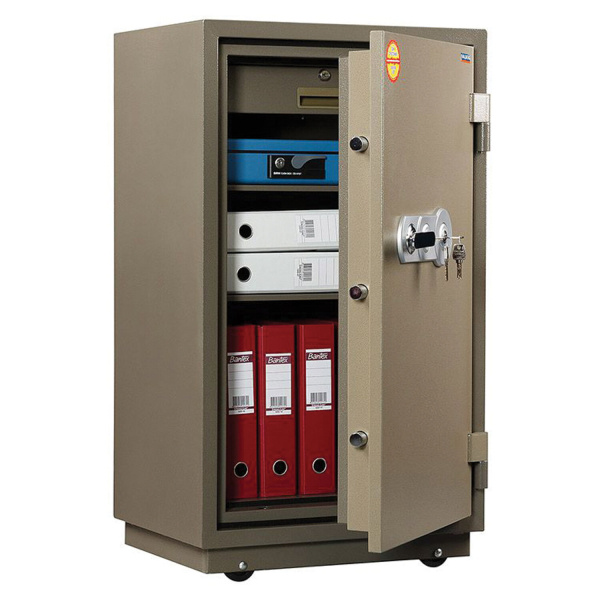 Сейф огнестойкий VALBERG FRS 173.T-KL, 1653x711x58 мм, 370 кг, 2 ключ. замка, трейзер, крепл. к полу