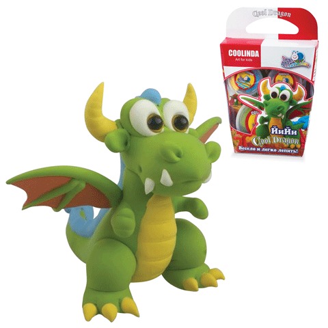 Игрушка развивающая "Чудо Пластилин Скульптор",дракон, 2*11г, 1*66г, фурнитура в комплекте,081378-13 Игрушка развивающая "Чудо Пластилин Скульптор",дракон, 2*11г, 1*66г, фурнитура в комплекте,081378-13