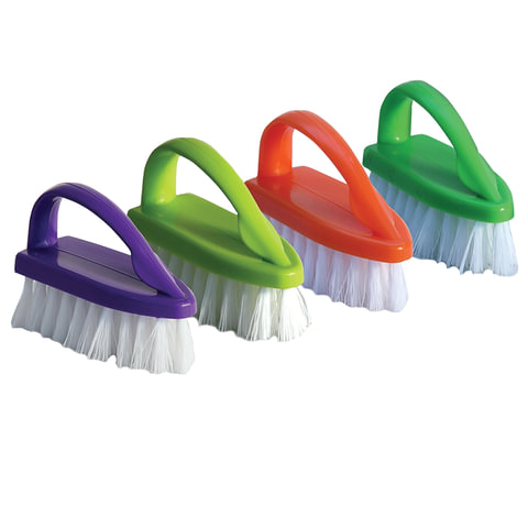 Щетка для одежды IDEA "Утюжок", (в5*ш3,5*г*12см), цвет микс