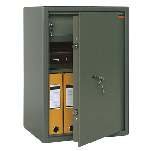 Сейф офисный VALBERG ASM-63Т (в630*ш440*г355,мм;38кг), кл. замок+полка, крепление к стене, полу