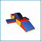 Комплекс «Формула С» Мат (180х60х7) – 1 шт., опора (60х60х30) – 2 шт., полукольцо (D120x30) – 1 шт.,